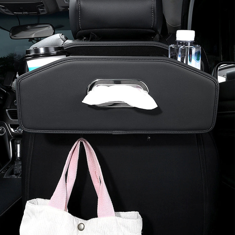 Auto Seatback Organizer Tissue Bag Car Rear Drainage Cup Holder