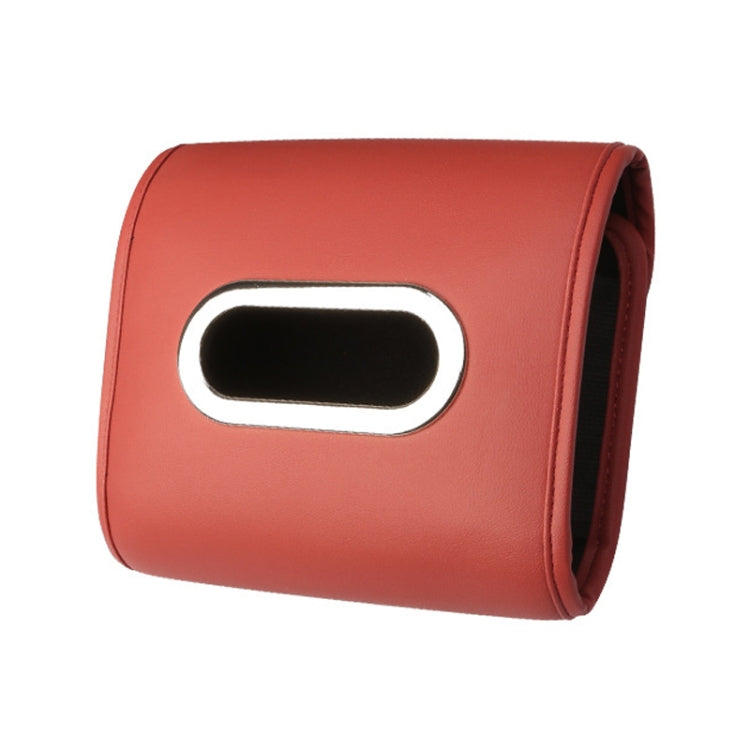 Auto Armrest Tissue Box Car Seat Back Hanging Napkin Pack Cover