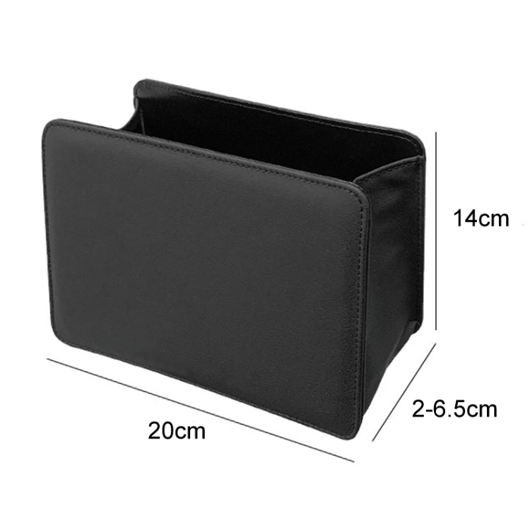 Car Folding Trash Can Multifunctional Seatback Hanging Storage Box