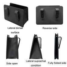 Load image into Gallery viewer, Car Folding Trash Can Multifunctional Seatback Hanging Storage Box