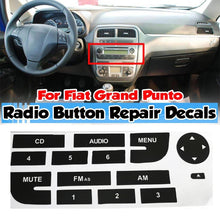 Load image into Gallery viewer, 2pcs For Fiat Grand Punto Multimedia Radio Button Repair Sticker