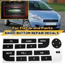 Load image into Gallery viewer, 2pcs For Fiat Grand Punto Multimedia Radio Button Repair Sticker