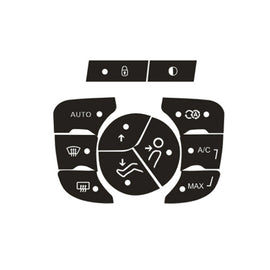 For Citroen C4L 2014-2018 Air Conditioning Door Lock Button Repair Sticker