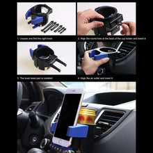Load image into Gallery viewer, Car Air Conditioner Air Outlet Mobile Phone Water Cup Holder