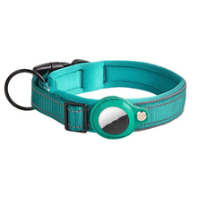 Load image into Gallery viewer, For AirTag 2nd Gen / AirTag 1st Gen Tracker Dog Collar Neoprene Lining Reflective Pet Collar, S, M, L, XL