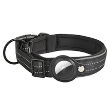 Load image into Gallery viewer, For AirTag 2nd Gen / AirTag 1st Gen Tracker Dog Collar Neoprene Lining Reflective Pet Collar, S, M, L, XL