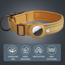 Load image into Gallery viewer, For AirTag 2nd Gen / AirTag 1st Gen Tracker Dog Collar Neoprene Lining Reflective Pet Collar, S, M, L, XL