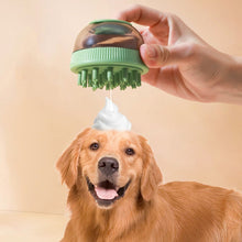 Load image into Gallery viewer, Pet Cleaning Supply Capsule Refillable Shower Gel Type Cats Dogs Bathing Massage Brush