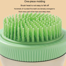 Load image into Gallery viewer, Pet Cleaning Supply Capsule Refillable Shower Gel Type Cats Dogs Bathing Massage Brush