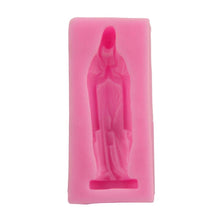 Load image into Gallery viewer, Virgin Mary Fondant Silicone Cake Molds DIY Chocolate Clay Mold Pastry Baking Tool