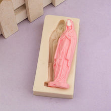 Load image into Gallery viewer, Virgin Mary Fondant Silicone Cake Molds DIY Chocolate Clay Mold Pastry Baking Tool