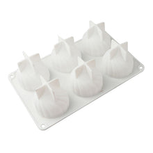 Load image into Gallery viewer, Swirl Mousse Cake Mold Chocolate Baking French Dessert Onion Shape Silicone Mold, GT-105 Single, GT-106 6 Cavity, GT-9 15 Cavity