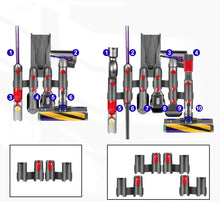 Load image into Gallery viewer, For Dyson V7 V8 V10 V11 V12 V15 Vacuum Cleaner Storage Rack Extension Bracket, 1pair