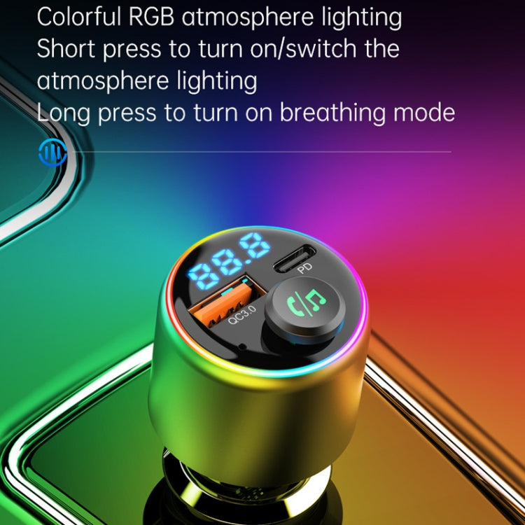 48W Car Bluetooth MP3 Player with Fast Charging, BC89