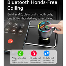 Load image into Gallery viewer, 48W Car Bluetooth MP3 Player with Fast Charging, BC89