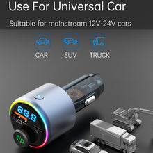 Load image into Gallery viewer, 48W Car Bluetooth MP3 Player with Fast Charging, BC89