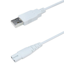 Load image into Gallery viewer, 1.25m For Shaver / Water Refill Device USB TTo 8-Figure Tail Charging Cable Power Cord