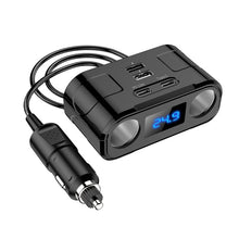 Load image into Gallery viewer, One to Four Car Charger Multifunctional Adapter Expansion Port, C2