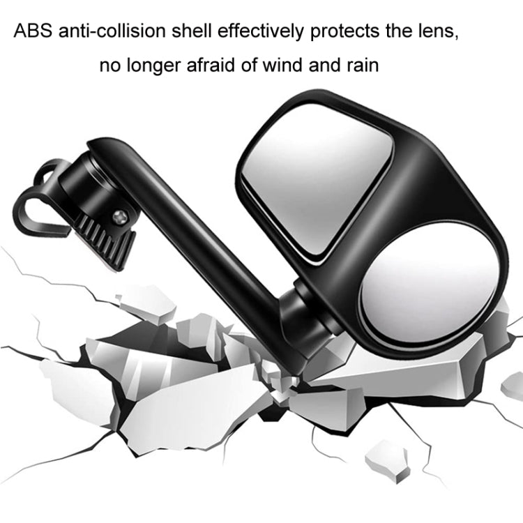 Car Auxiliary Mirror Multi-Function Wide-Angle Rear View Reversing Mirror