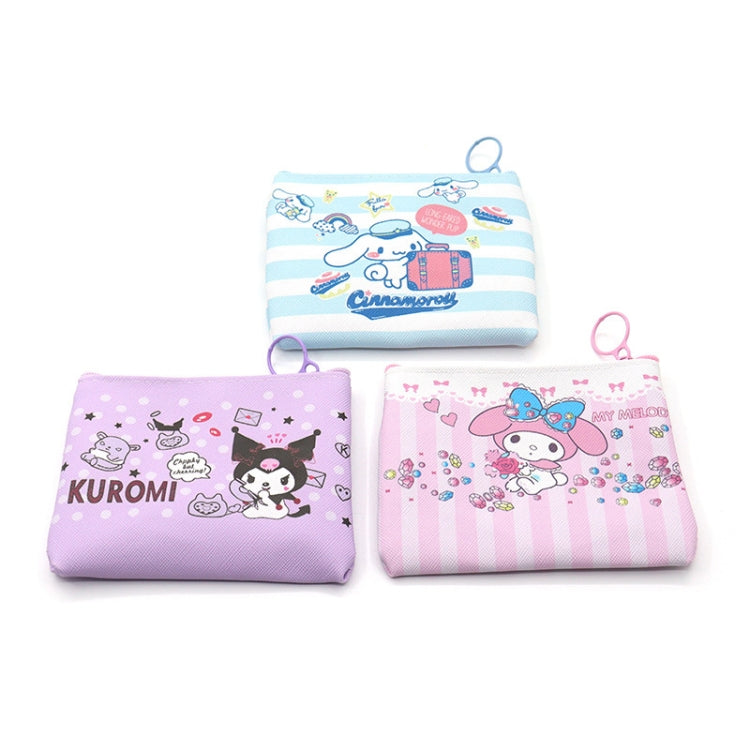 Students Adorable Coin Purse Mini Cartoon Zipper Card Case