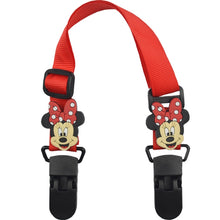 Load image into Gallery viewer, 15-30cm Adjustable Baby Handkerchief Clip Infant Drool Towel Clip Cartoon Neck Tissue Clip