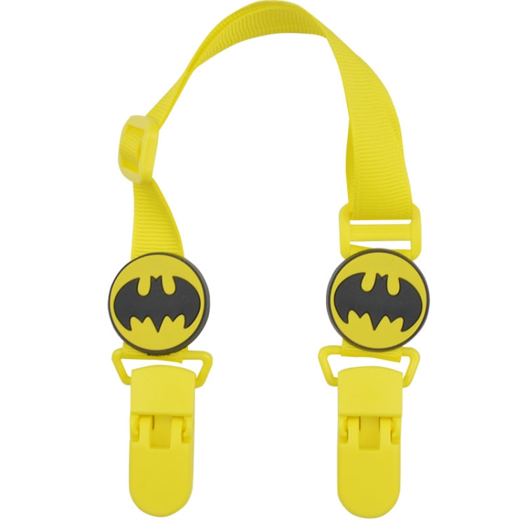 15-30cm Adjustable Baby Handkerchief Clip Infant Drool Towel Clip Cartoon Neck Tissue Clip