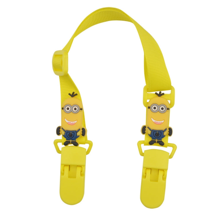 15-30cm Adjustable Baby Handkerchief Clip Infant Drool Towel Clip Cartoon Neck Tissue Clip