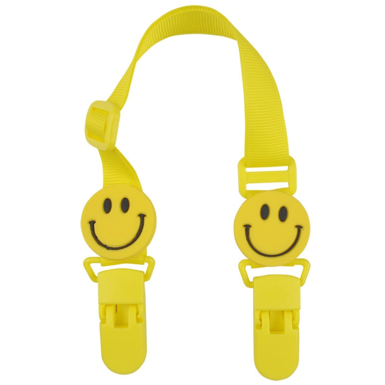 15-30cm Adjustable Baby Handkerchief Clip Infant Drool Towel Clip Cartoon Neck Tissue Clip