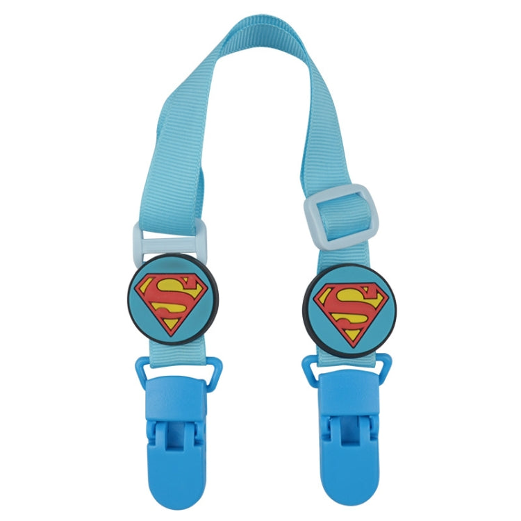 15-30cm Adjustable Baby Handkerchief Clip Infant Drool Towel Clip Cartoon Neck Tissue Clip