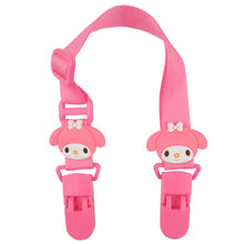 Load image into Gallery viewer, 15-30cm Adjustable Baby Handkerchief Clip Infant Drool Towel Clip Cartoon Neck Tissue Clip