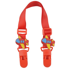 Load image into Gallery viewer, 15-30cm Adjustable Baby Handkerchief Clip Infant Drool Towel Clip Cartoon Neck Tissue Clip