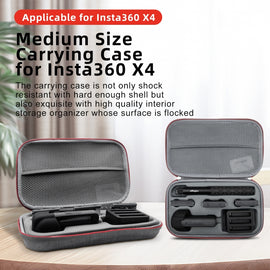 For Insta360 X5 / X4 aMagisn Medium Storage Bag Clutch Bag Protective Case, Medium