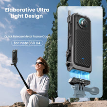 Load image into Gallery viewer, For Insta360 X4 aMagisn Metal Protective Housing Frame Quick Release Version, Quick Release Version