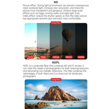 Load image into Gallery viewer, For DJI Avata 2 Traverser Filter Accessories Camera Scrim Polarizing Lens, JSR-2050-01 MCUV, JSR-2050-04 CPL, JSR-2050-05 ND8, JSR-2050-06 ND16, JSR-2050-07 ND32, JSR-2050-08 ND64, JSR-2050-09 ND256, JSR-2050-10 ND8PL, JSR-2050-11 ND16PL               ...