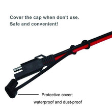 Load image into Gallery viewer, SAE To O-Type Ring Connector Quick Disconnect SAE Car Storage Battery Extension Cable