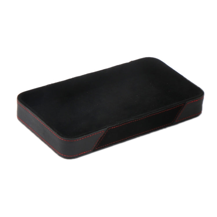 Car Multifunctional Dashboard Armrest Box Water Cup Storage Box, Large Black, Large Brown, Small Black, Small Brown
