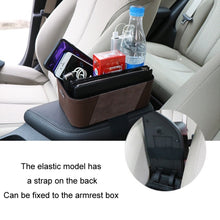 Load image into Gallery viewer, Car Multifunctional Dashboard Armrest Box Water Cup Storage Box, Large Black, Large Brown, Small Black, Small Brown