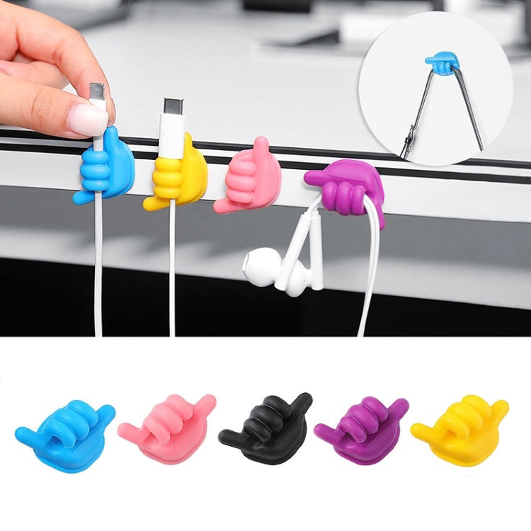 Car Front Storage Hook Desk Organization, Random Color Delivery, 10pcs Small, 5pcs Large