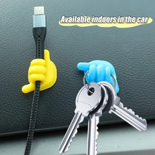 Load image into Gallery viewer, Car Front Storage Hook Desk Organization, Random Color Delivery, 10pcs Small, 5pcs Large