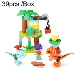 Children Dinosaur Building Block Paradise Large Particle Assembly Household Toys