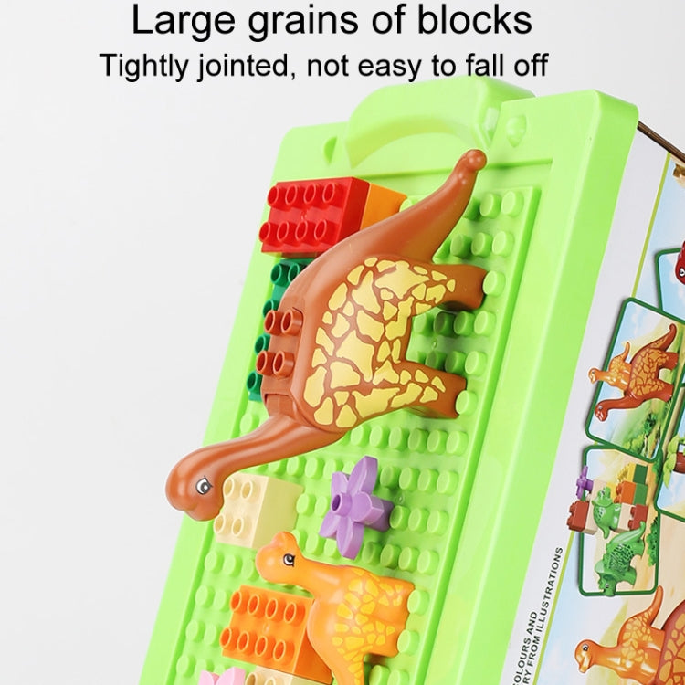 Children Dinosaur Building Block Paradise Large Particle Assembly Household Toys