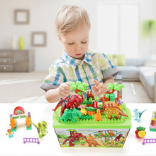 Load image into Gallery viewer, Children Dinosaur Building Block Paradise Large Particle Assembly Household Toys