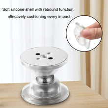 Load image into Gallery viewer, No Punching Silicone Household Strong Magnetic Silent Anti-collision Door Stopper, Transparent, Black, White