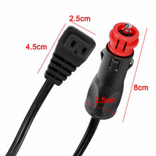 Load image into Gallery viewer, Car Mini Refrigerator Compressor Cigarette Lighter German Plug Power Cord
