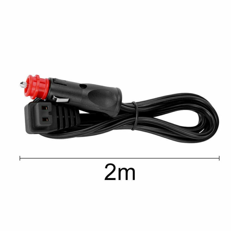 Car Mini Refrigerator Compressor Cigarette Lighter German Plug Power Cord