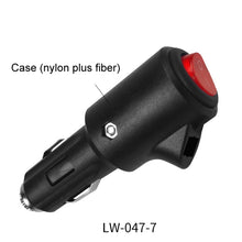 Load image into Gallery viewer, 15A Car LED Indicator Light With Switch Cigarette Lighter Plug, LW-047-7