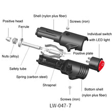Load image into Gallery viewer, 15A Car LED Indicator Light With Switch Cigarette Lighter Plug, LW-047-7