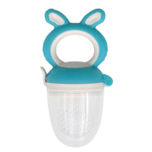 Load image into Gallery viewer, Baby Pacifier Fruit And Vegetable Auxiliary Feeder Baby Bites Feeder Nipples, Large Blue, Medium Blue, Small Blue, Large Green, Medium Green, Small Green, Large Purple, Medium Purple, Small Purple
