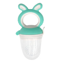 Load image into Gallery viewer, Baby Pacifier Fruit And Vegetable Auxiliary Feeder Baby Bites Feeder Nipples, Large Blue, Medium Blue, Small Blue, Large Green, Medium Green, Small Green, Large Purple, Medium Purple, Small Purple