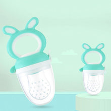 Load image into Gallery viewer, Baby Pacifier Fruit And Vegetable Auxiliary Feeder Baby Bites Feeder Nipples, Large Blue, Medium Blue, Small Blue, Large Green, Medium Green, Small Green, Large Purple, Medium Purple, Small Purple